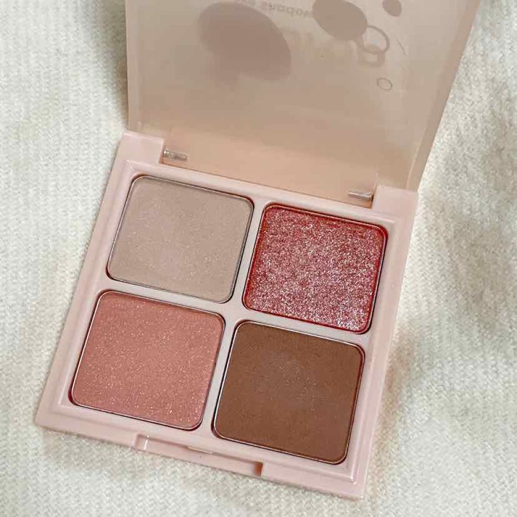 ヌードロップアイシャドウパレット/HOLIKA HOLIKA/アイシャドウパレットを使ったクチコミ(1枚目)