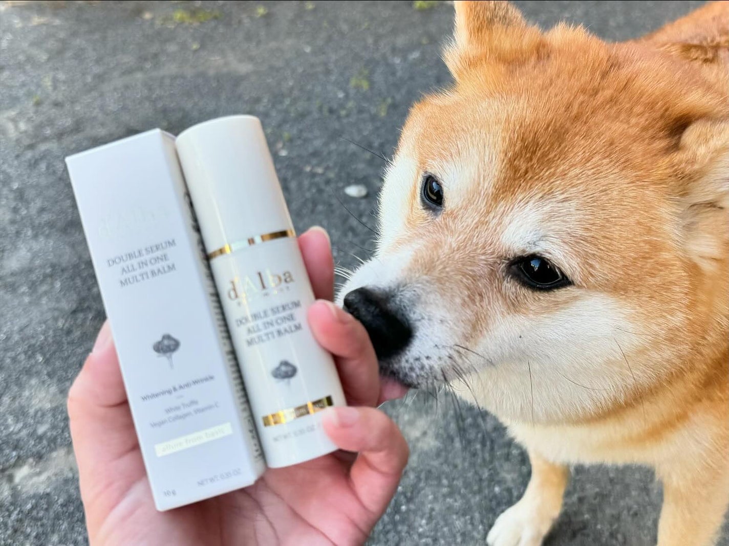 ダブルセラムオールインワンマルチバーム/ダルバ/フェイスバームを使ったクチコミ(1枚目)