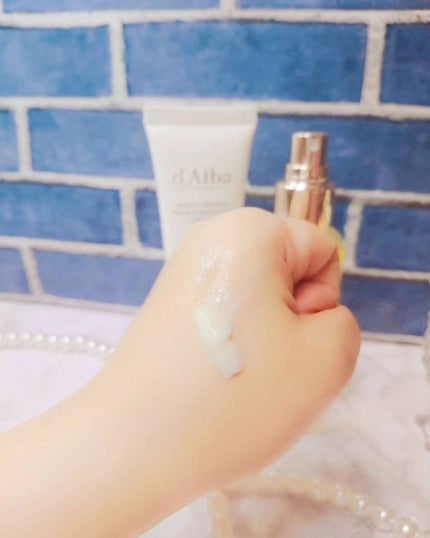 ホワイトトリュフダブルモイスチャークリーム/ダルバ/フェイスクリームを使ったクチコミ(2枚目)