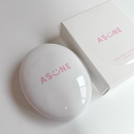 デューイーメッシュファンデーション/ASUNE /クッションファンデーションを使ったクチコミ(6枚目)