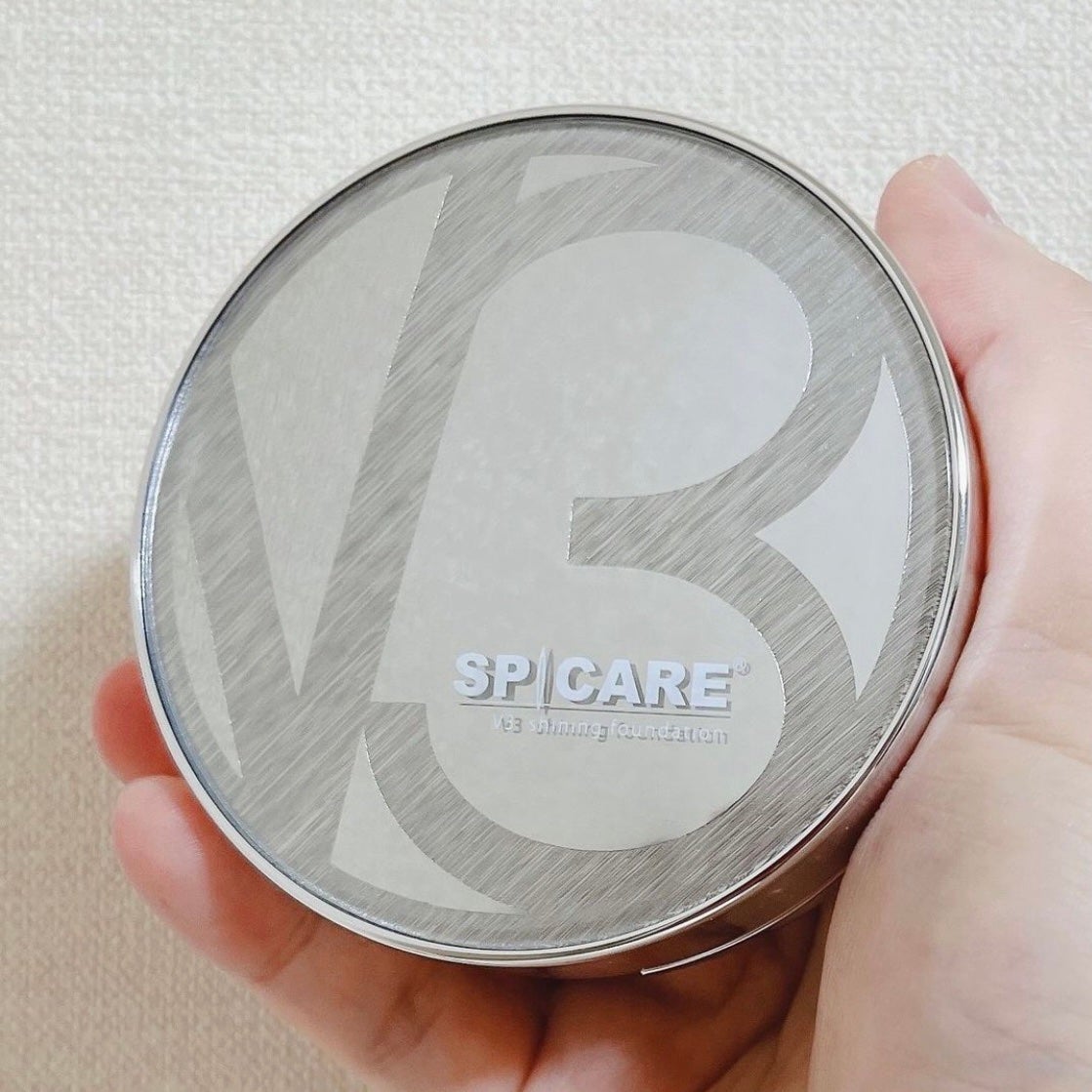 V3シャイニングファンデーション/SPICARE/クッションファンデーションを使ったクチコミ(2枚目)