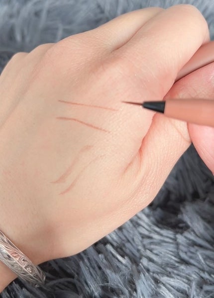 エテュセ アイエディション(スキニーブロウライナー)/ettusais/リキッドアイブロウを使ったクチコミ(4枚目)