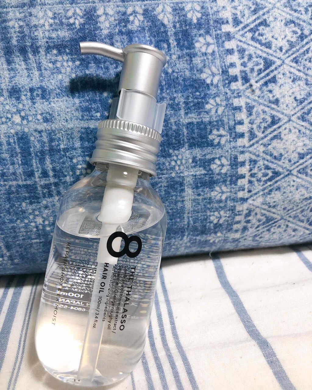 リペアショット＆EXモイスト 美容液オイル/エイトザタラソ/ヘアオイルを使ったクチコミ（2枚目）