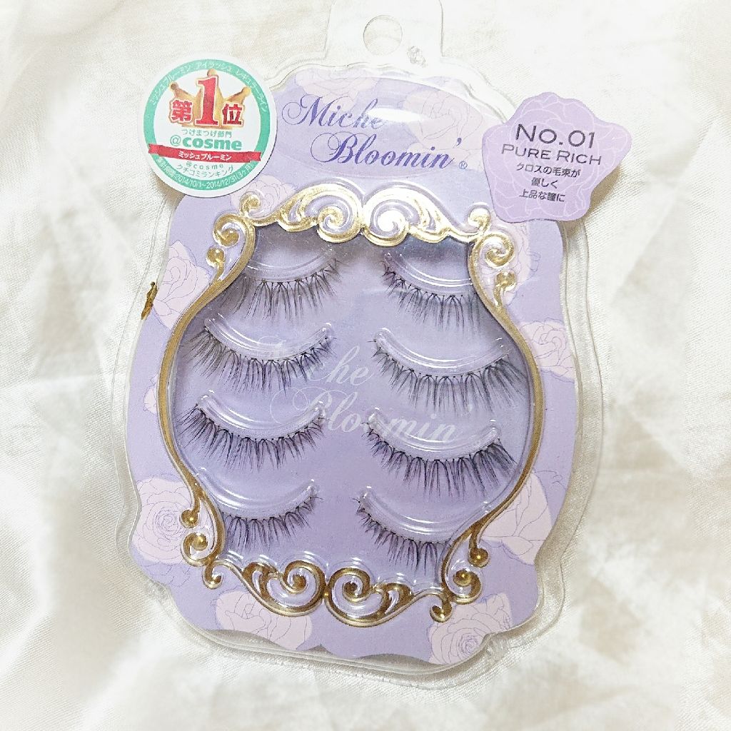 ミッシュブルーミン 3Dアイラッシュライン/ミッシュブルーミン/つけまつげを使ったクチコミ（2枚目）