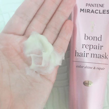 ボンドリペアシリーズ カラーシャイン&リペア ヘアマスク/パンテーン/ヘアマスク・ヘアパックを使ったクチコミ(3枚目)