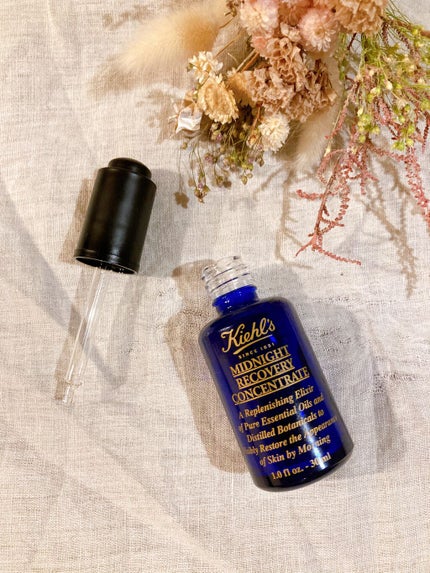 キールズ ミッドナイトボタニカル コンセントレート/Kiehl's/フェイスオイルを使ったクチコミ(1枚目)