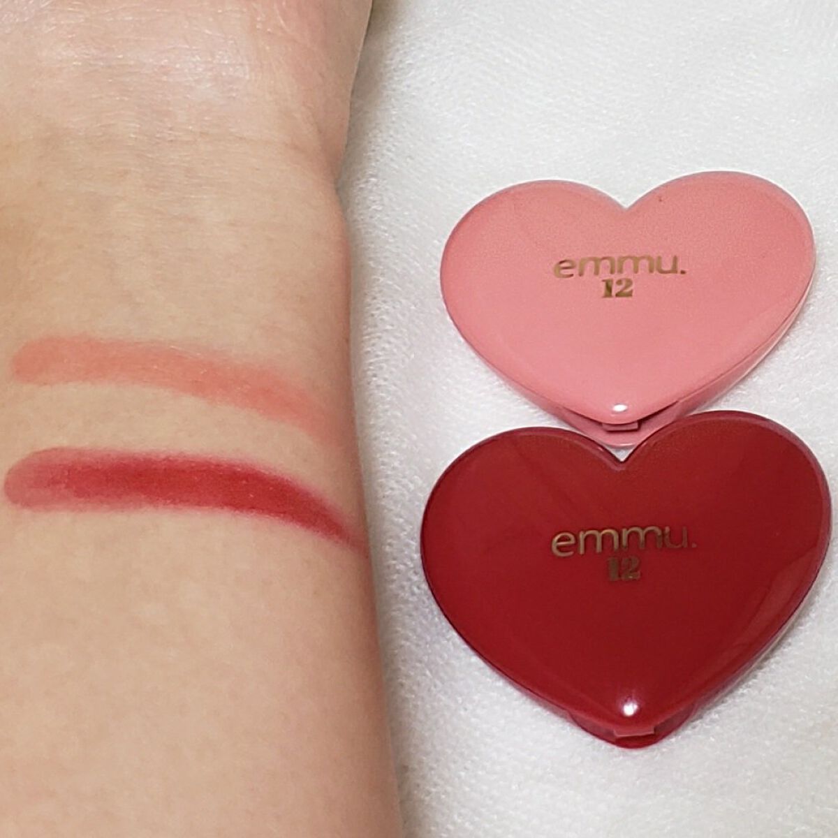 ハートLoveリップ/emmu.12/口紅を使ったクチコミ(3枚目)