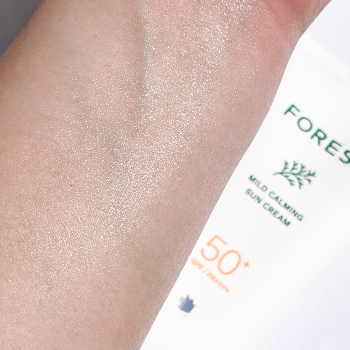 フォレスト マイルドカーミングサンクリーム/FoRest by Greenfinger/日焼け止めクリームを使ったクチコミ(5枚目)