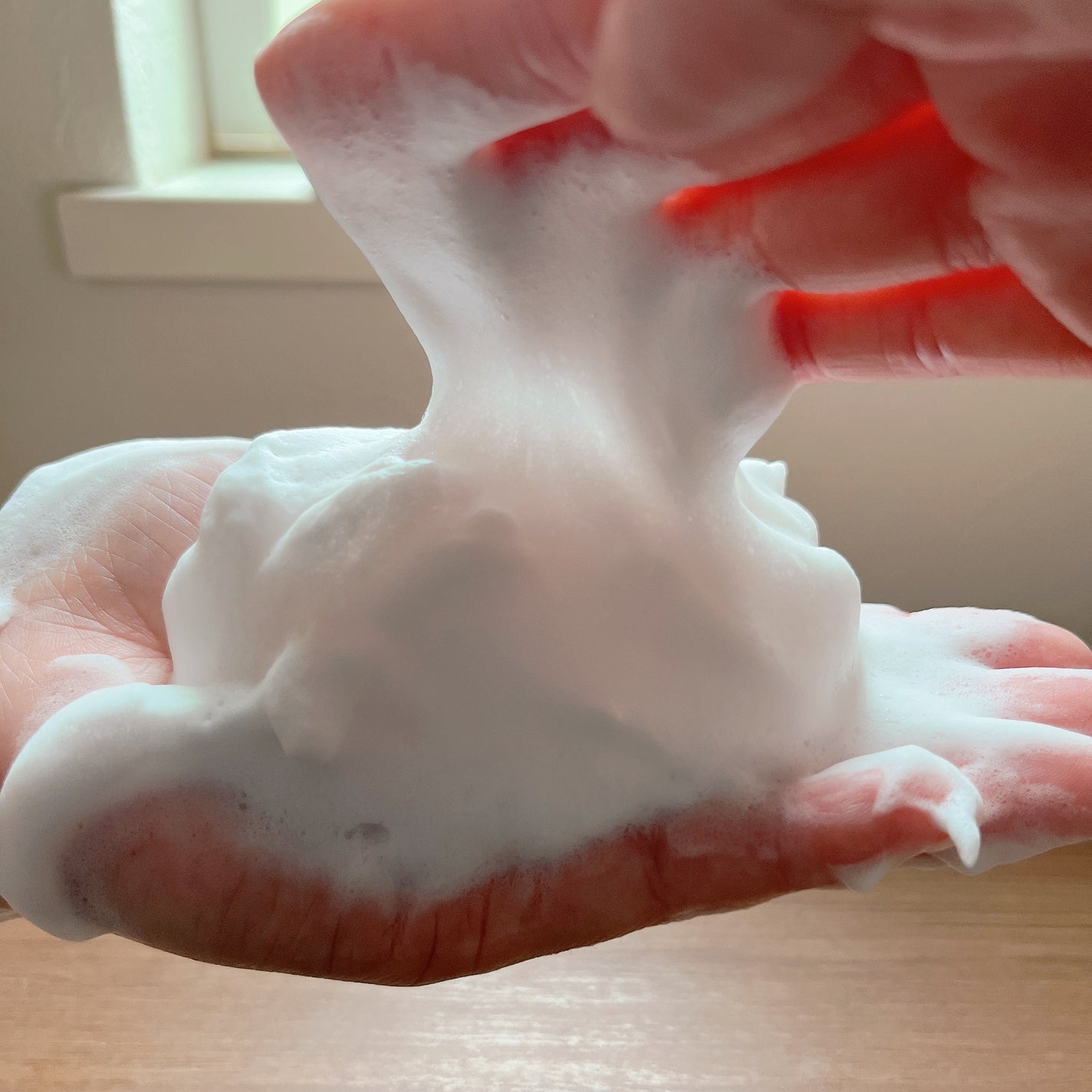 フェイスウォッシュ019 ピンククレイ/BEAW./洗顔フォームを使ったクチコミ(4枚目)