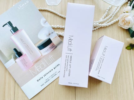 メディリフト ニードルリフトピールセラム/YA-MAN TOKYO JAPAN/美容液を使ったクチコミ(3枚目)