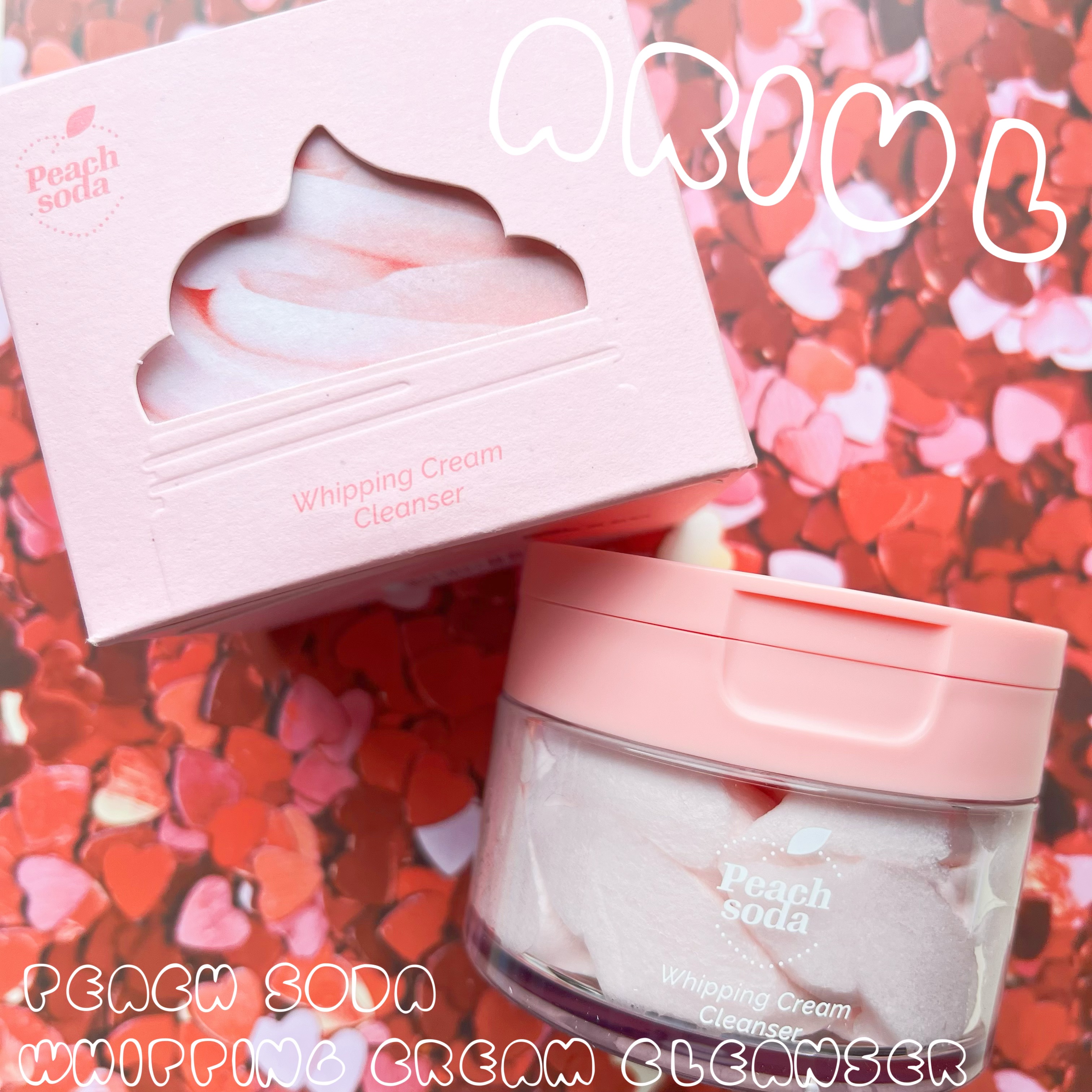 アリウル ピーチソーダホイッピングクリームクレンザー/Ariul/洗顔フォームを使ったクチコミ（1枚目）