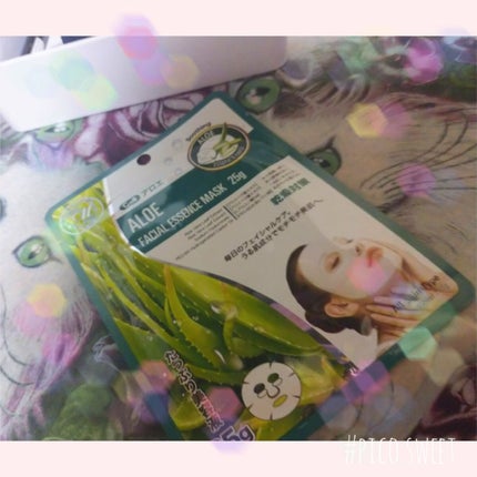 アロエモイスチャライジングフェイシャルエッセンスマスク/MITOMO/シートマスク・パックを使ったクチコミ(1枚目)