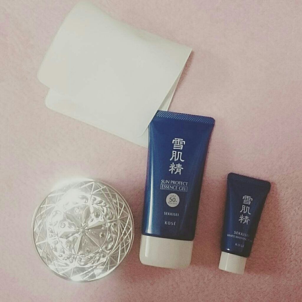 サンプロテクト エッセンス ジェル/雪肌精/化粧下地を使ったクチコミ（1枚目）