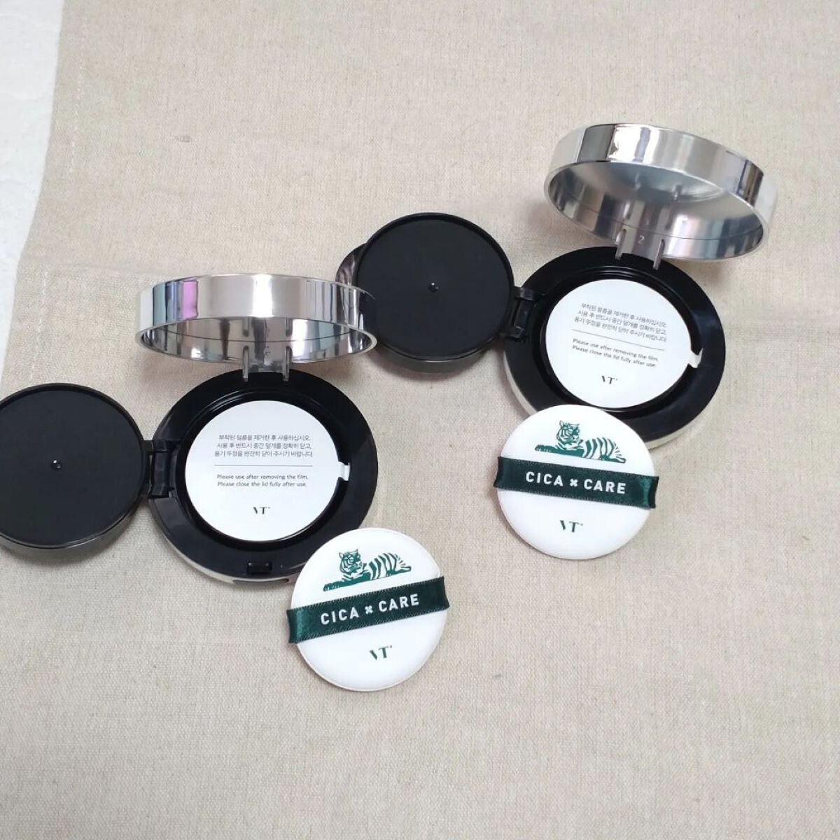 CICA エアリーフィットカバークッション/VT/クッションファンデーションを使ったクチコミ(3枚目)