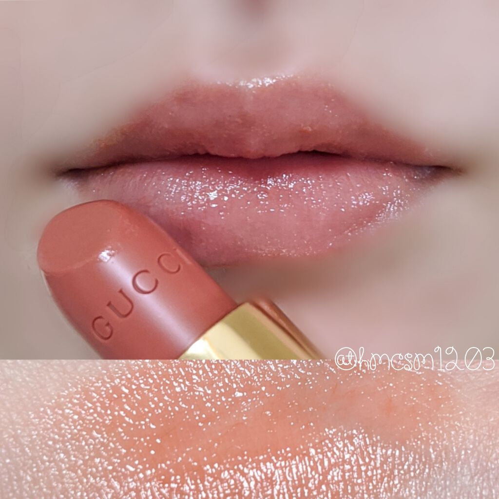 グッチ ルージュ ア レーヴル ヴォワル/GUCCI beauty/口紅を使ったクチコミ(2枚目)