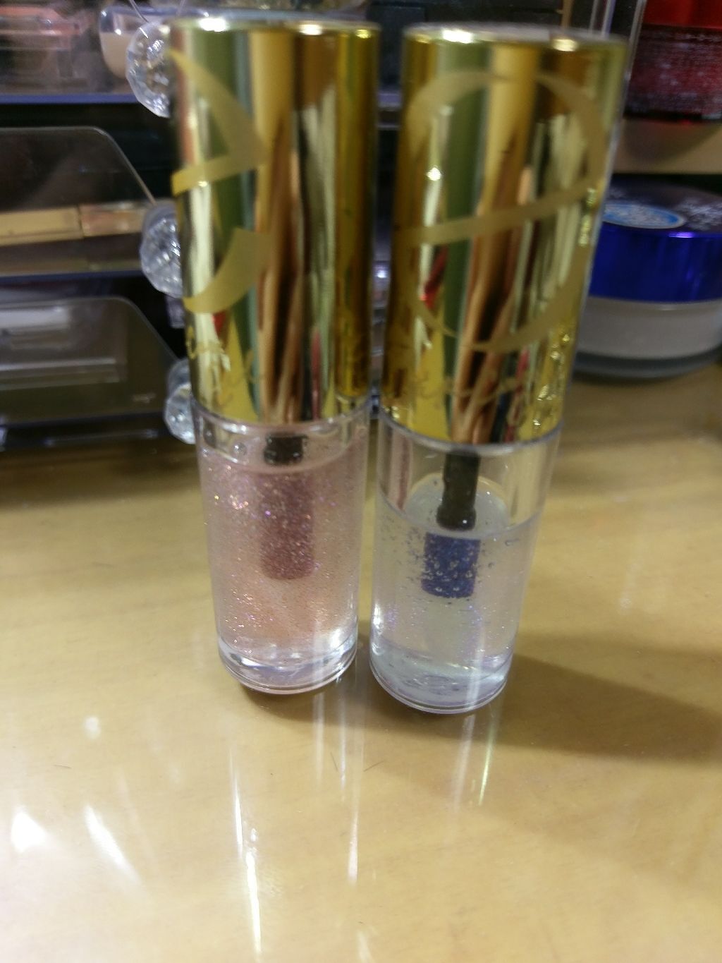 リップケアオイル/excel/リップグロスを使ったクチコミ(3枚目)