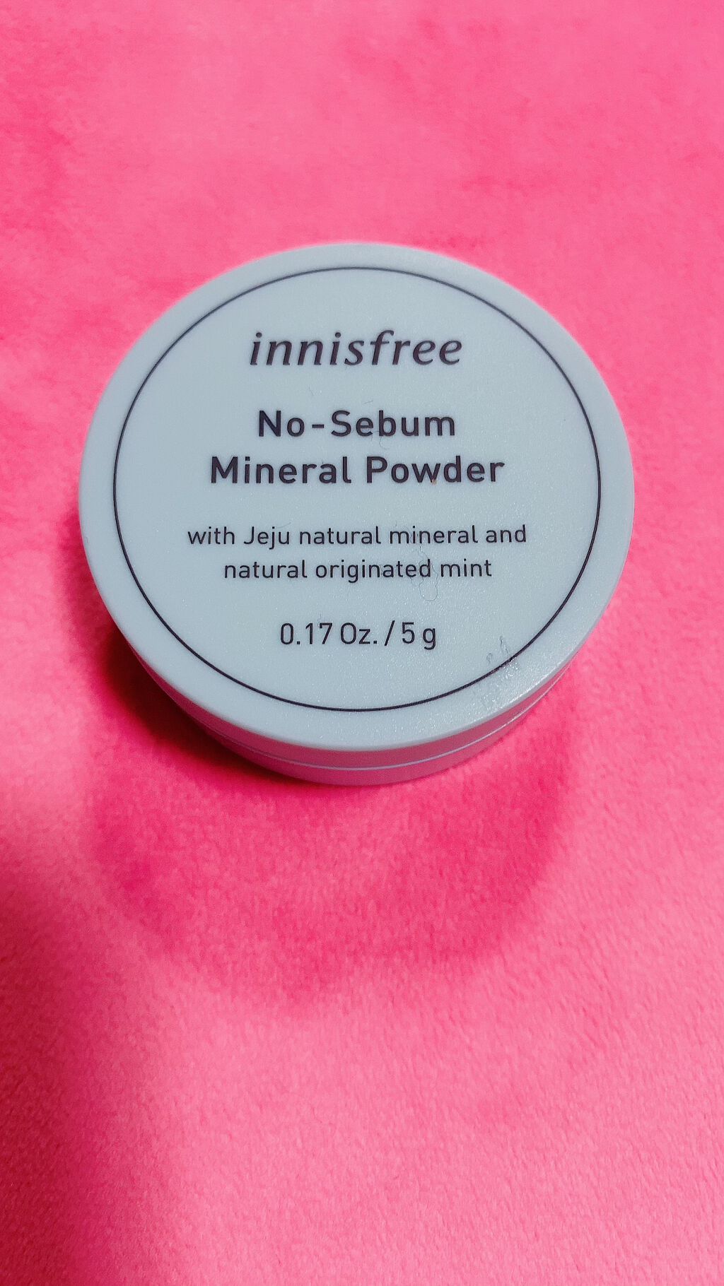 ノーセバム ミネラルパウダー/innisfree/ルースパウダーを使ったクチコミ(1枚目)