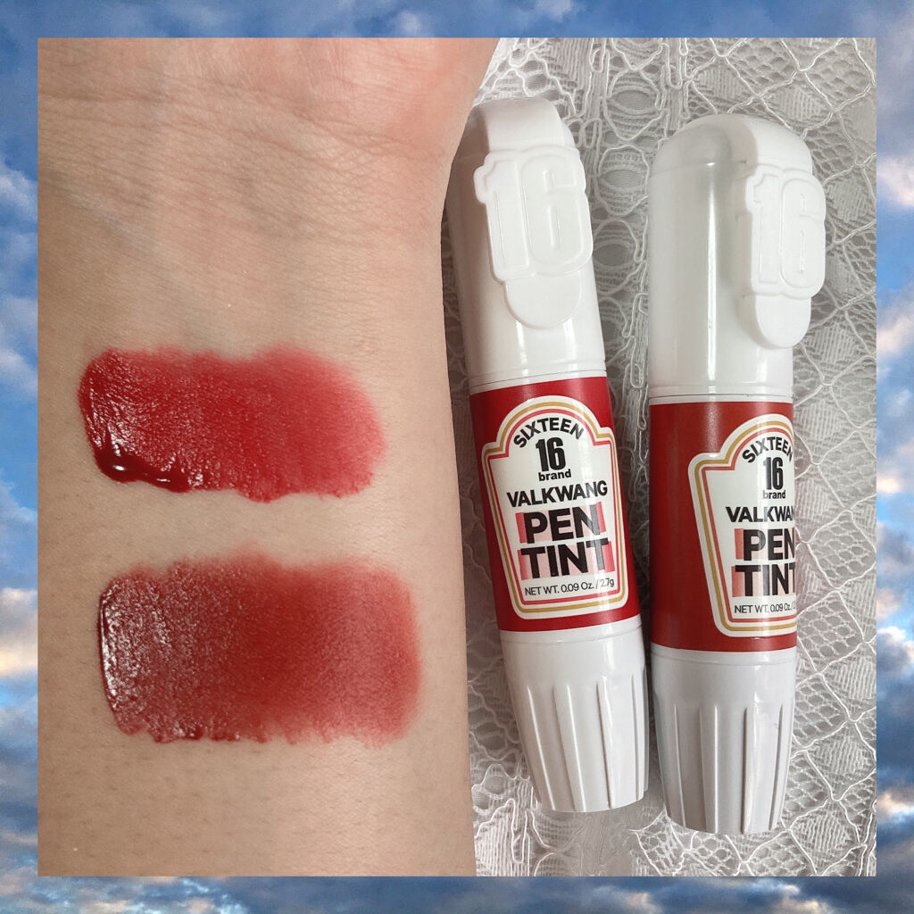 Sixteen Valkwang Pen/16BRAND/口紅を使ったクチコミ（2枚目）