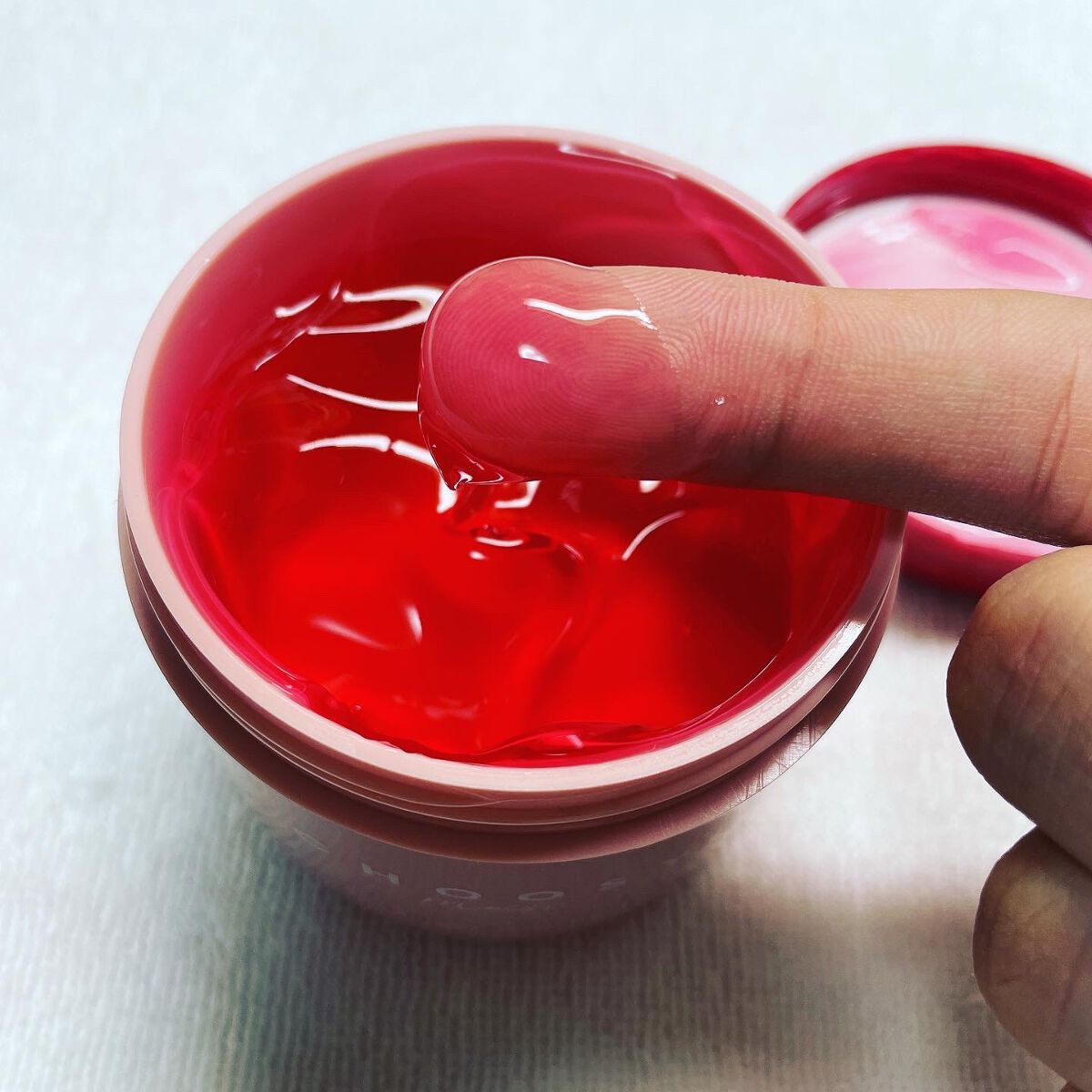 グッドナイトジェリーパック/CHOOSY/フェイスクリームを使ったクチコミ（3枚目）