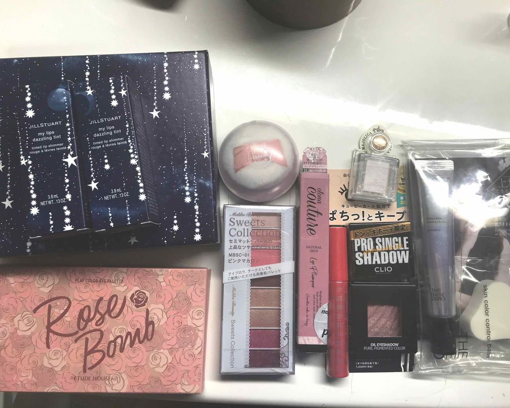 プレイカラーアイパレット ローズボム/ETUDE/アイシャドウパレットを使ったクチコミ（1枚目）