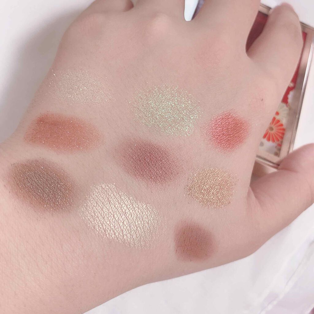 9COLOR EYE SHADOW BOX /HOJO/アイシャドウパレットを使ったクチコミ(3枚目)