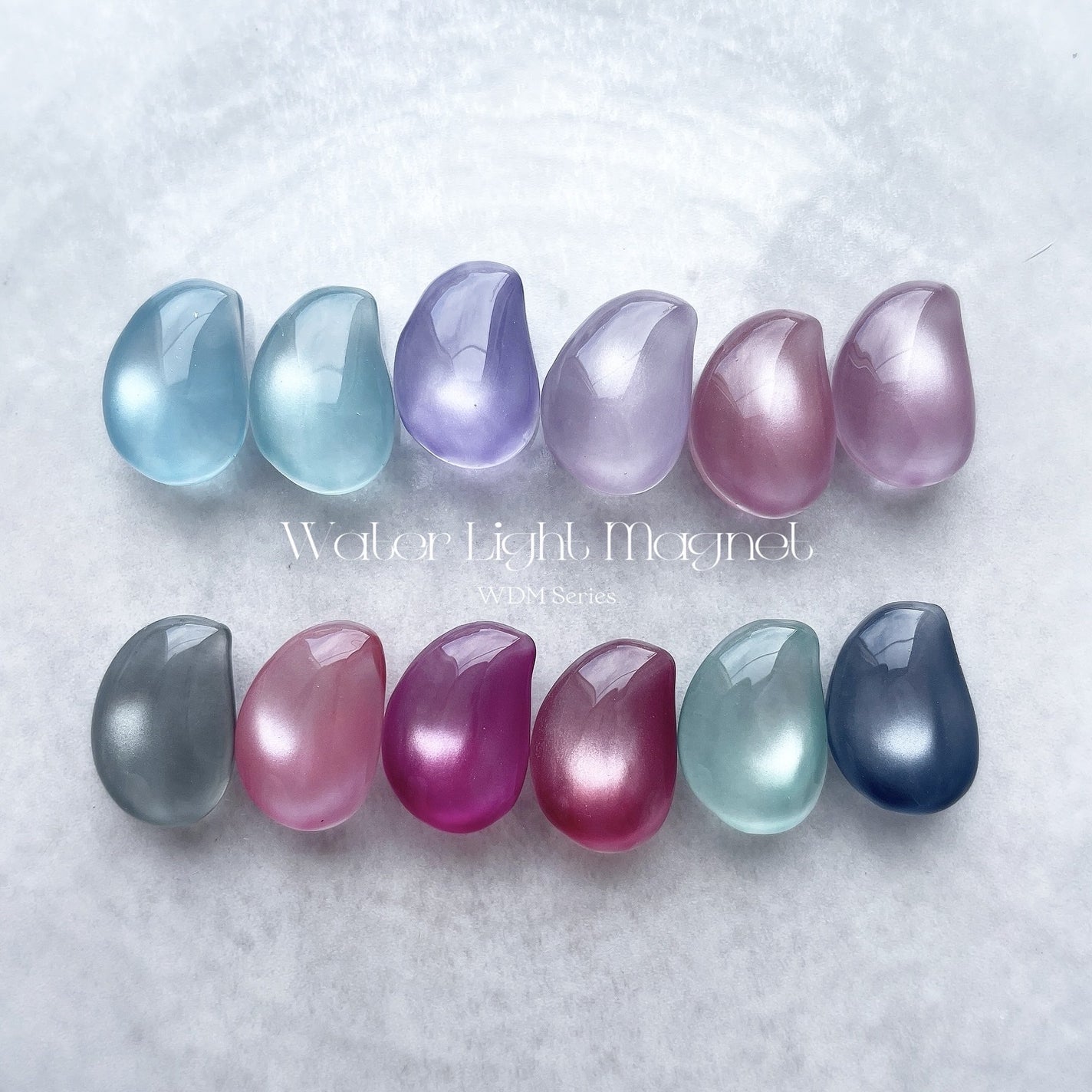 ウォーターライトマグネットジェル/LALONA/ジェルネイルを使ったクチコミ(1枚目)