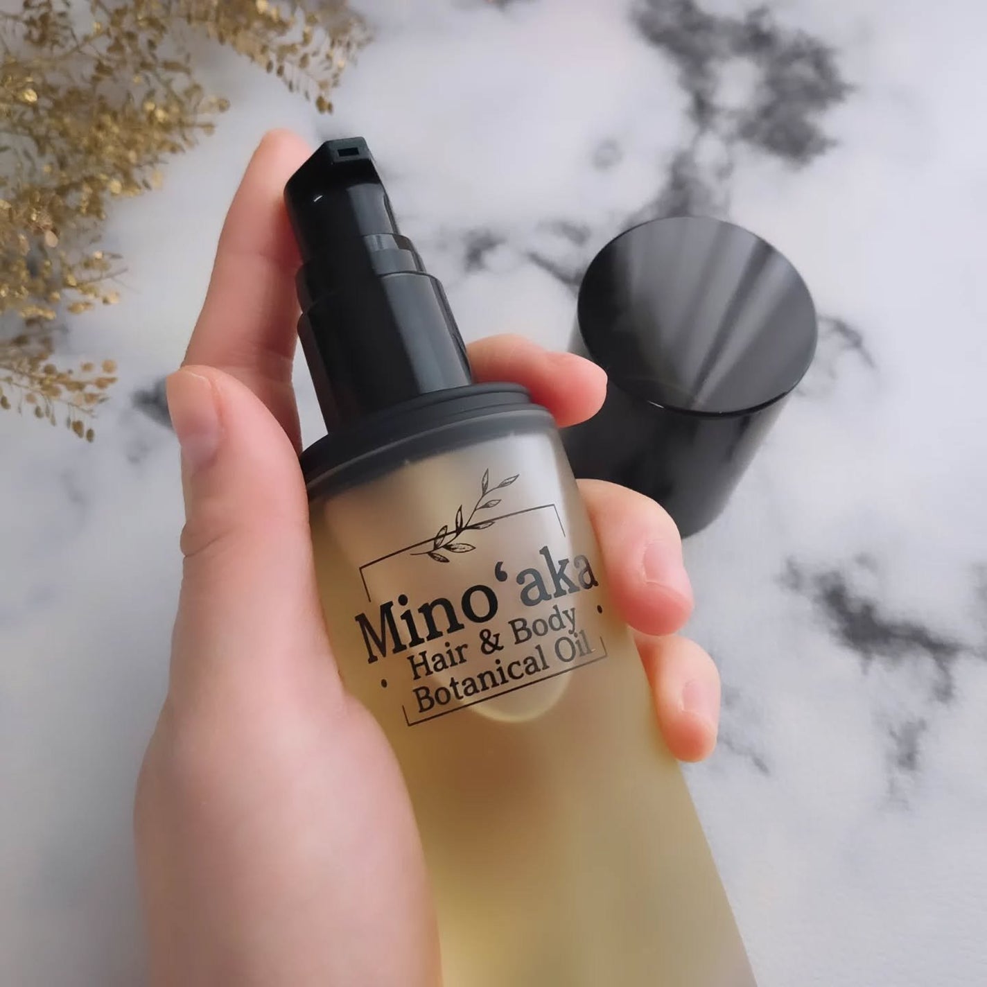 ヘア&ボディボタニカルオイル/ミノアカ/アウトバストリートメントを使ったクチコミ(3枚目)