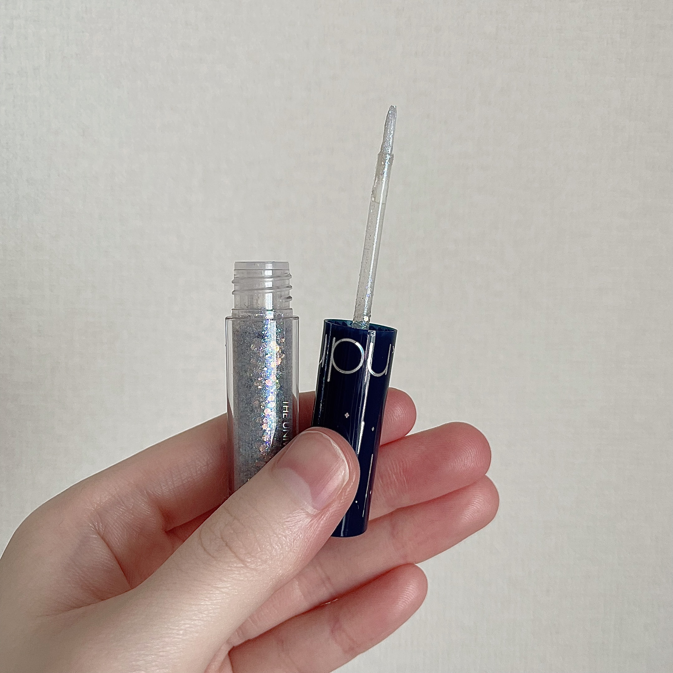 リキッド グリッター シャドウ/rom&nd/グリッターを使ったクチコミ（2枚目）