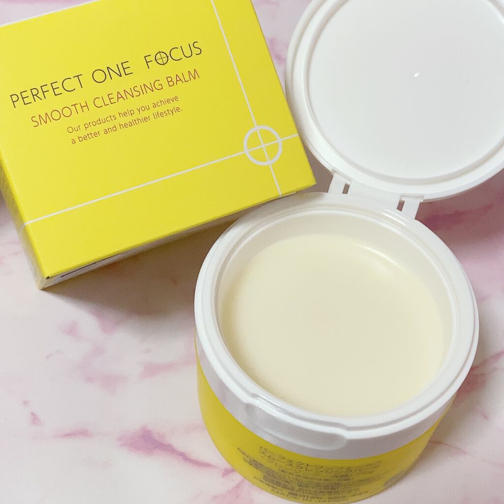 スムースクレンジングバーム/PERFECT ONE  FOCUS/クレンジングバームを使ったクチコミ（1枚目）