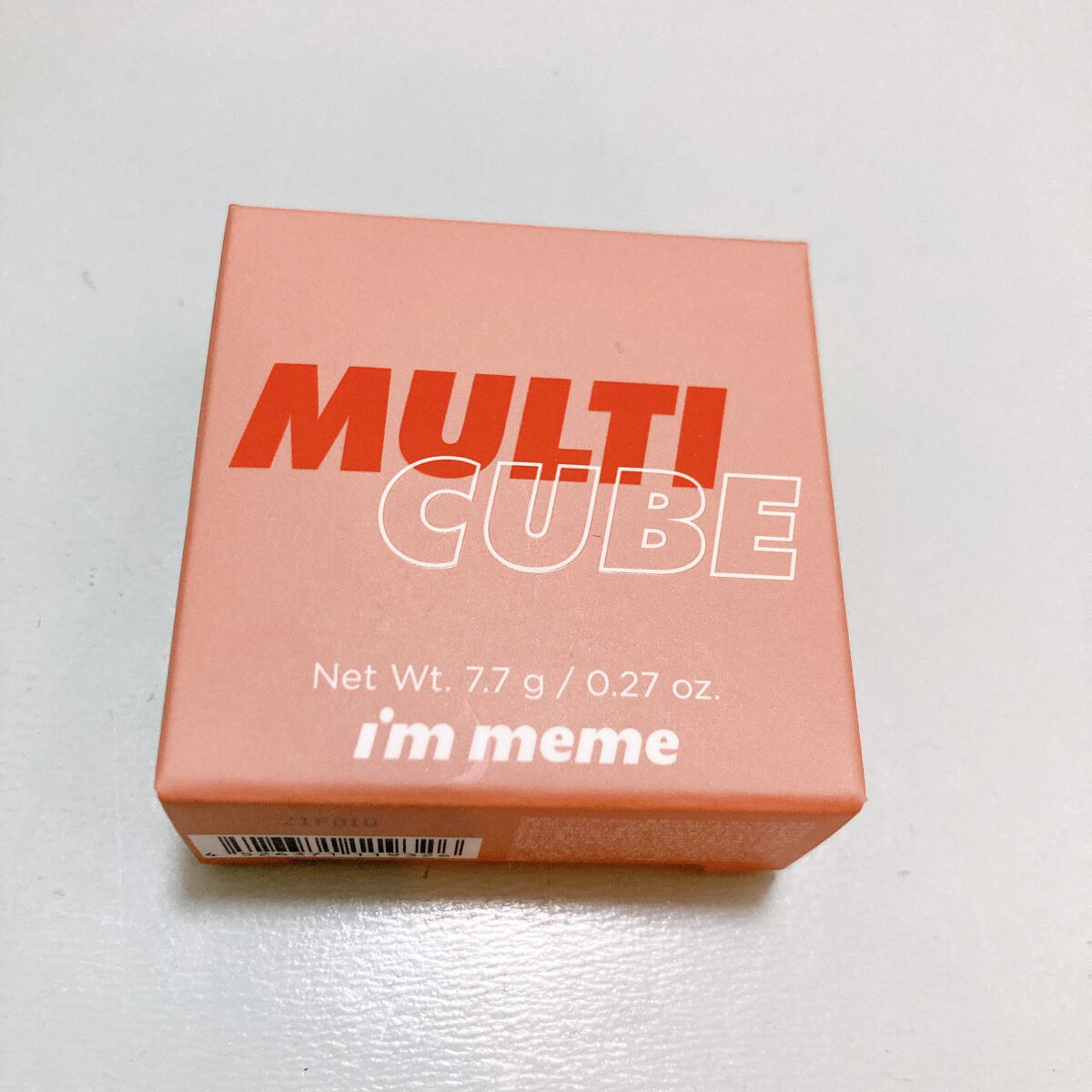 マルチキューブ/i’m meme/マルチパレットを使ったクチコミ（1枚目）