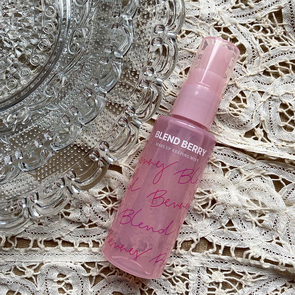 メイクアップ キーピング ミスト/BLEND BERRY/フィックスミストを使ったクチコミ(2枚目)