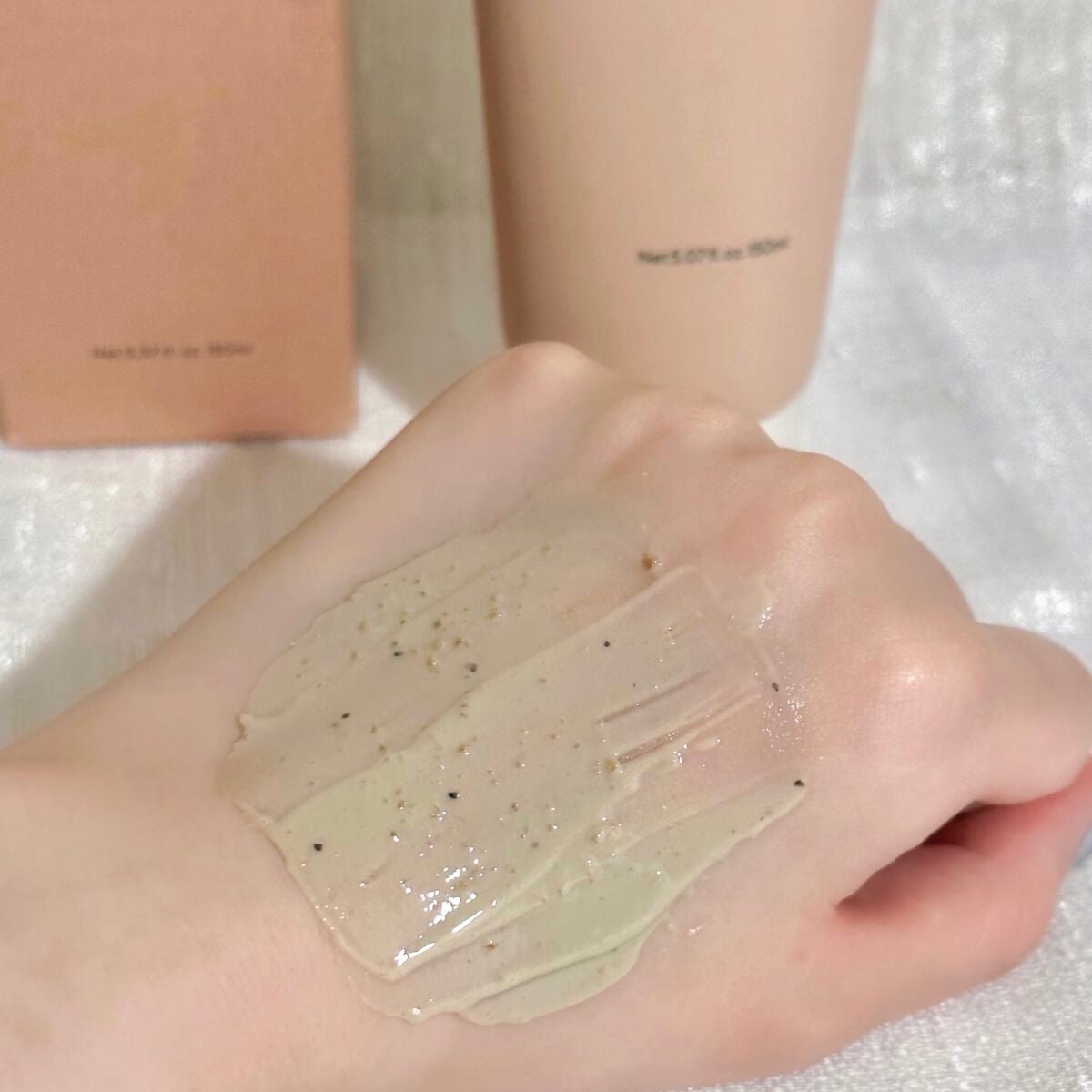 グロービタ フェイシャルスクラブ オレンジ&ネロリ/AROMATICA/スクラブ・ゴマージュを使ったクチコミ(4枚目)