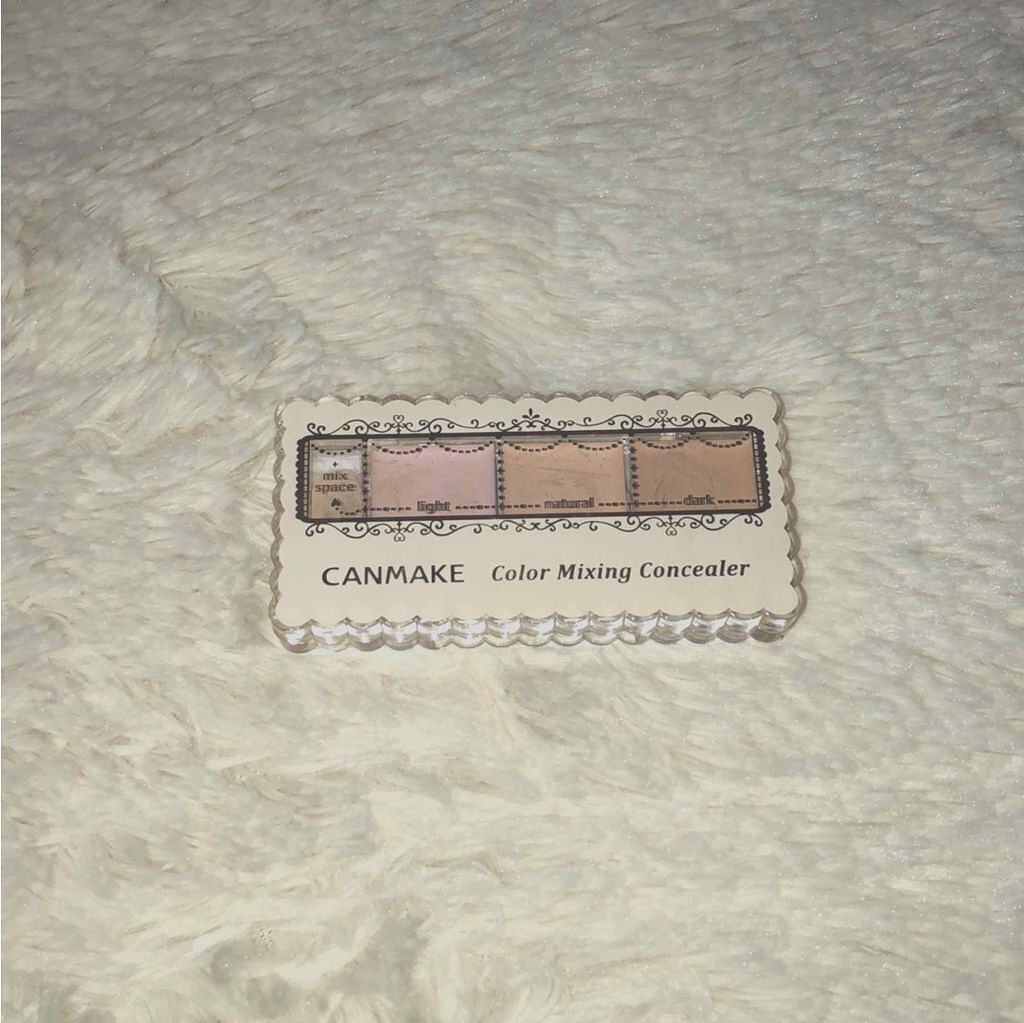 カラーミキシングコンシーラー/キャンメイク/パレットコンシーラーを使ったクチコミ（1枚目）