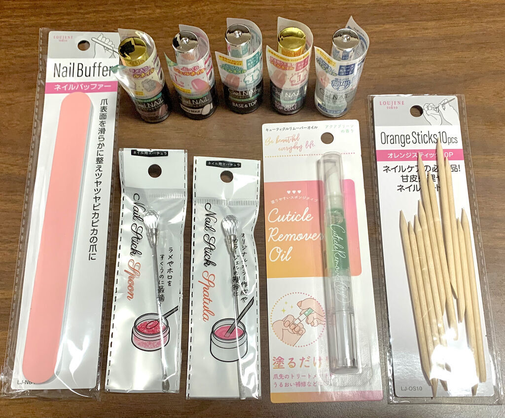 LJネイルバッファー/セリア/ネイル用品を使ったクチコミ（1枚目）