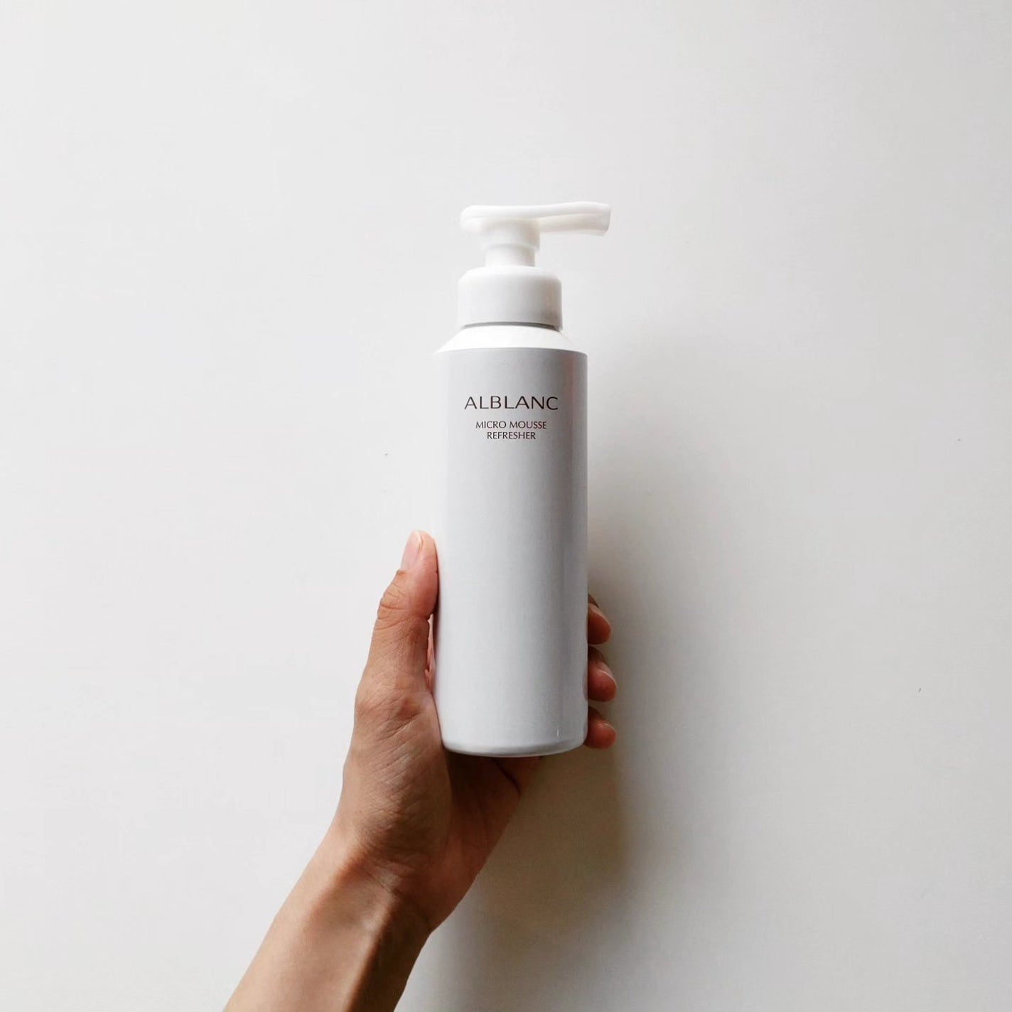 マイクロムース リフレッシャー/ALBLANC/泡洗顔を使ったクチコミ(2枚目)