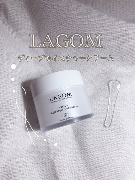 ディープ モイスチャークリーム/LAGOM /フェイスクリームを使ったクチコミ(1枚目)