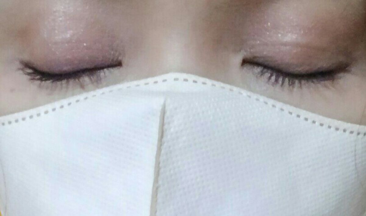 2D Fit Up MASK(kirei mask)/セリア/マスクを使ったクチコミ(5枚目)