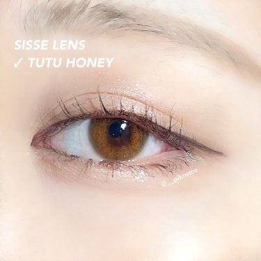 TUTU HONEY/Sisse Lens/カラーコンタクトレンズを使ったクチコミ（5枚目）