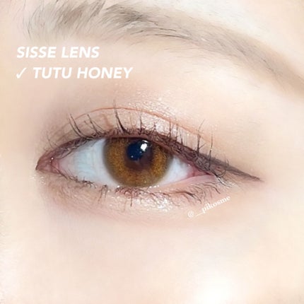TUTU HONEY/Sisse Lens/カラーコンタクトレンズを使ったクチコミ(5枚目)