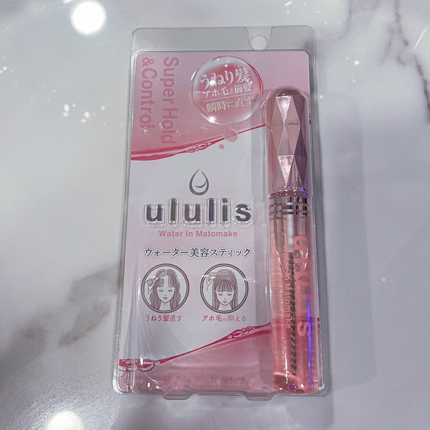 ウォーターインマトメイク　ピンク/ululis/プレスタイリング・寝ぐせ直しを使ったクチコミ（2枚目）