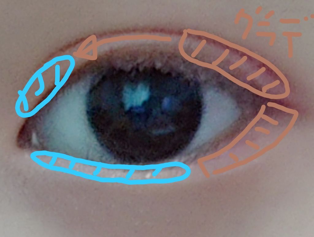 プレイカラー アイシャドウ/ETUDE/アイシャドウパレットを使ったクチコミ（3枚目）