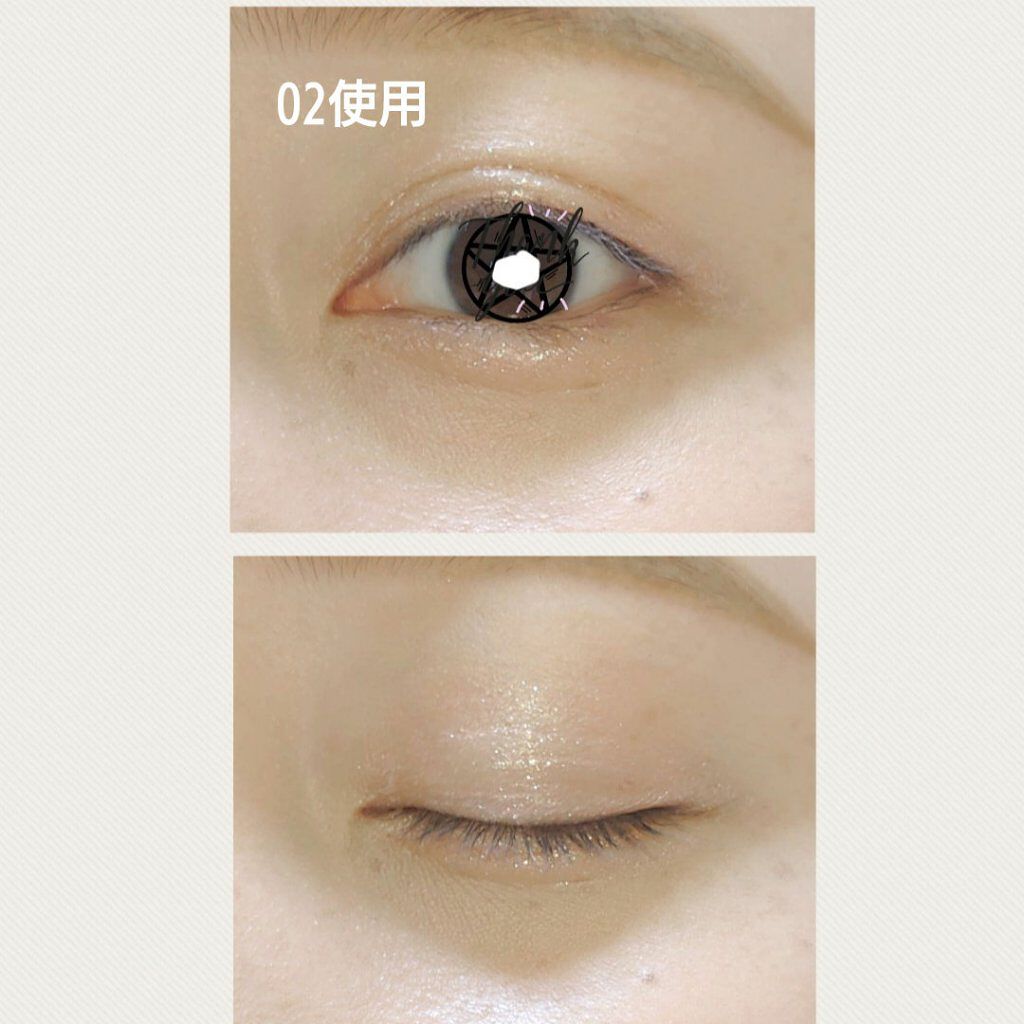 リキッドアイカラー/AC MAKEUP/リキッドアイシャドウを使ったクチコミ（3枚目）