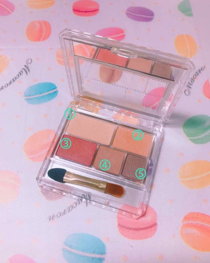 パーフェクトマルチアイズ/キャンメイク/アイシャドウパレットを使ったクチコミ(2枚目)