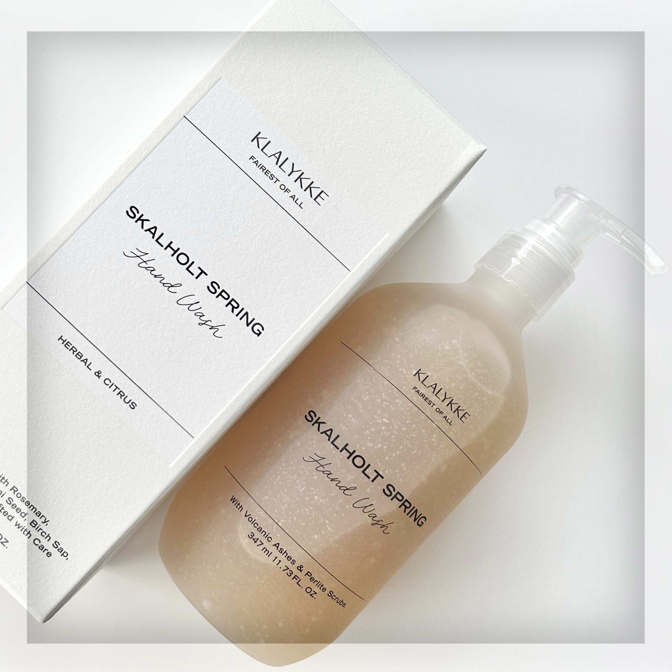 スカールホルトスプリングハンドウォッシュ/KLALYKKE/ハンドソープを使ったクチコミ（1枚目）