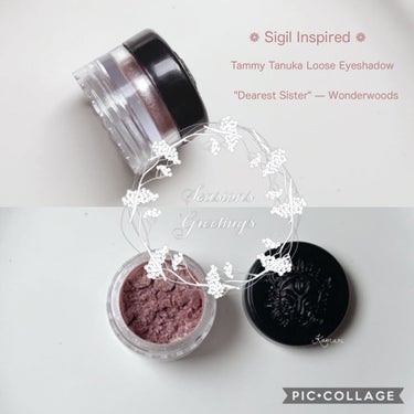 Sigil Inspired Magic Eyeshadows/SIGIL inspired/単色アイシャドウを使ったクチコミ（1枚目）