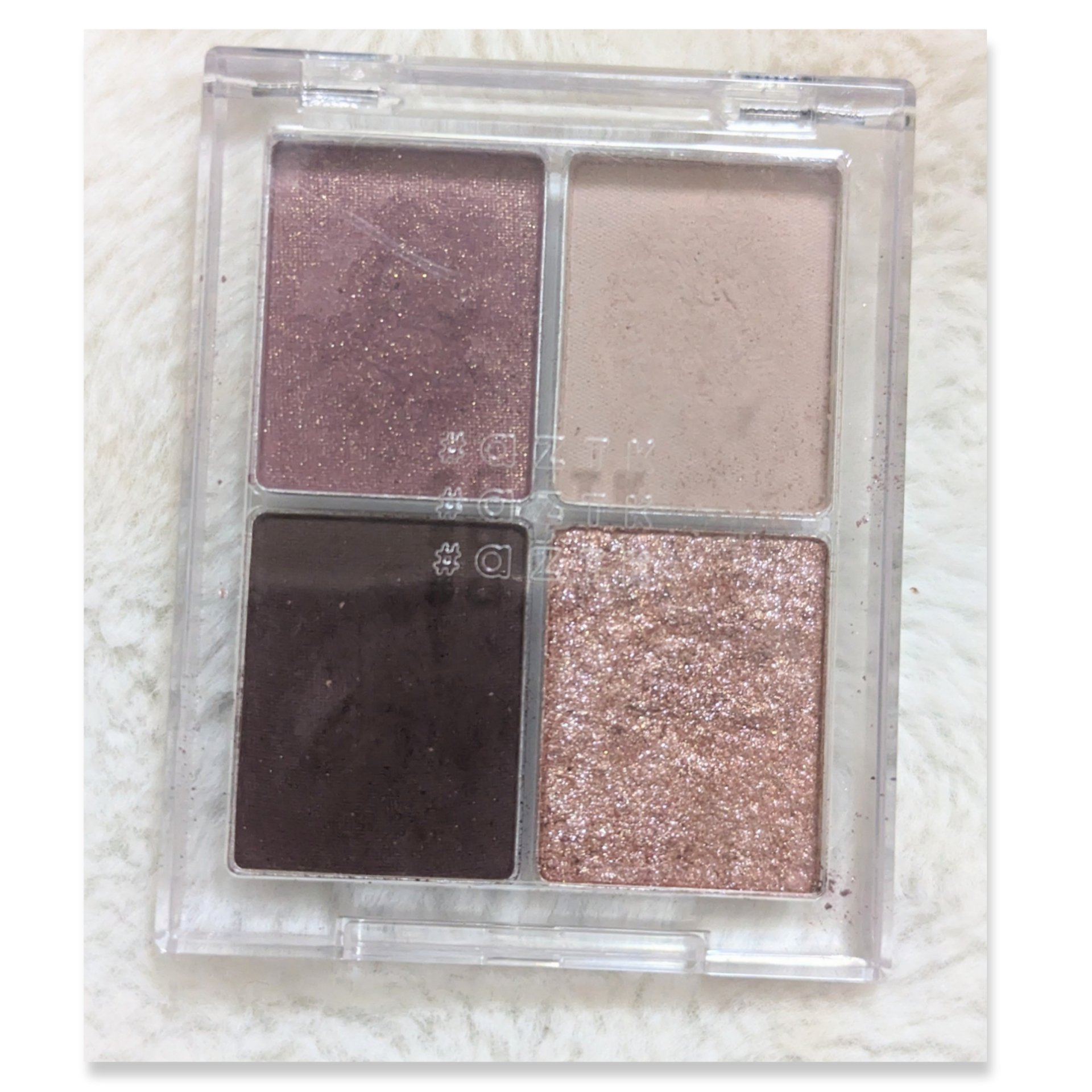 4色アイシャドウパレット/aZTK/アイシャドウパレットを使ったクチコミ（3枚目）