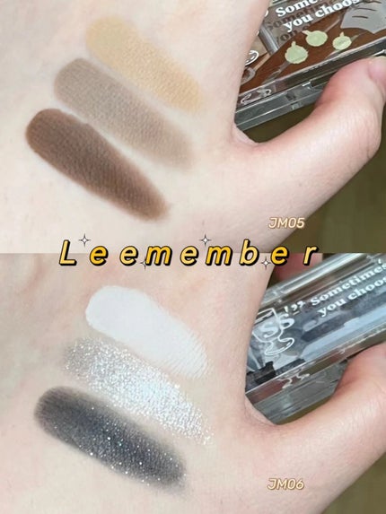 3色マロンアイシャドウパレット/LEEMEMBER/アイシャドウパレットを使ったクチコミ(4枚目)