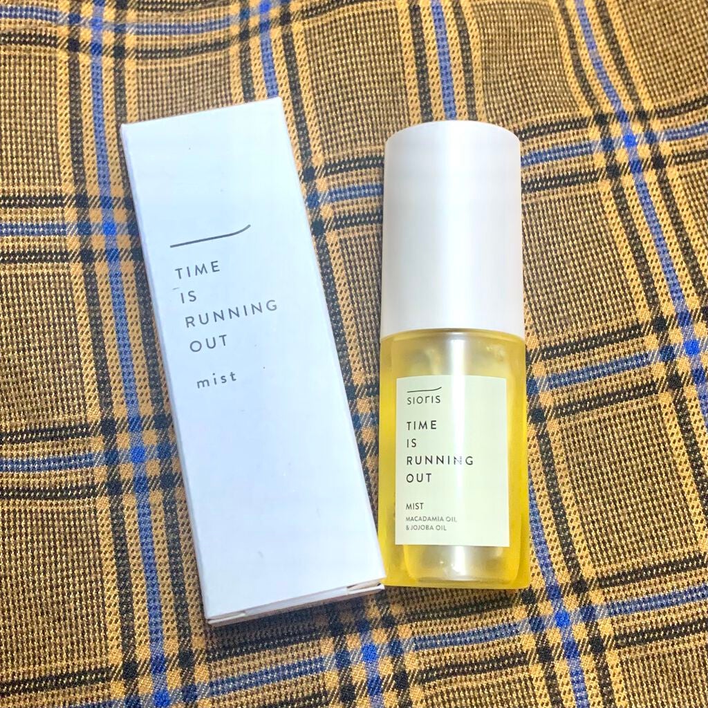 タイム イズ ランニング アウト ミスト/SIORIS/ミスト状化粧水を使ったクチコミ(1枚目)