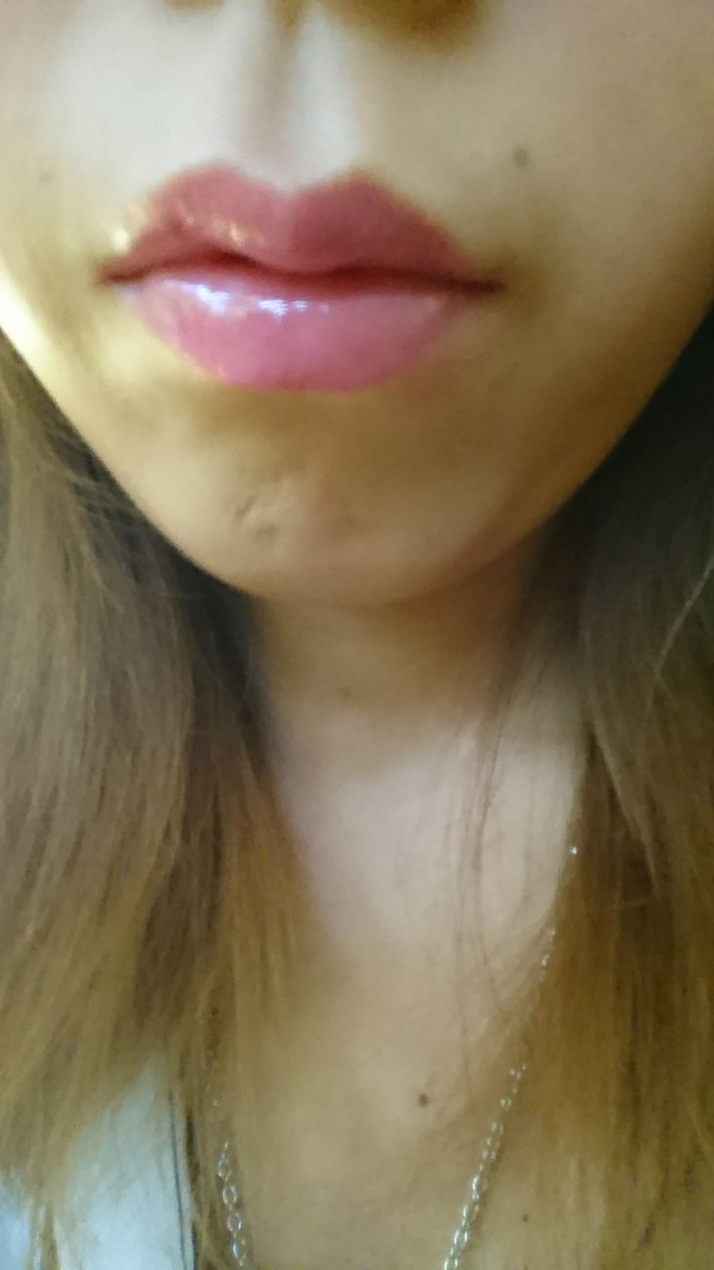 クリニーク ポップ シアー 06 バブルガムポップ/CLINIQUE/口紅を使ったクチコミ（3枚目）