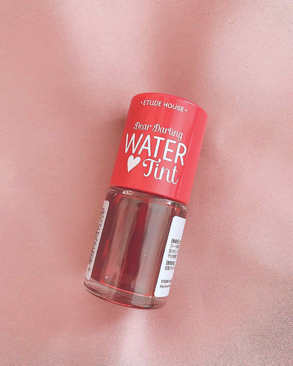 ウォーターティント/ETUDE/リップグロスを使ったクチコミ（1枚目）